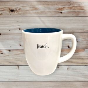 Rae Dunn Beach coffee mug  20 Oz  new